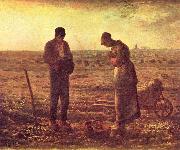 Jean-Francois Millet The Angelus, oil on canvas